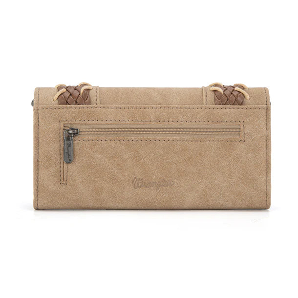 Wrangler Southwestern Print Wallet/Wristlet/Crossbody - WG217-C018