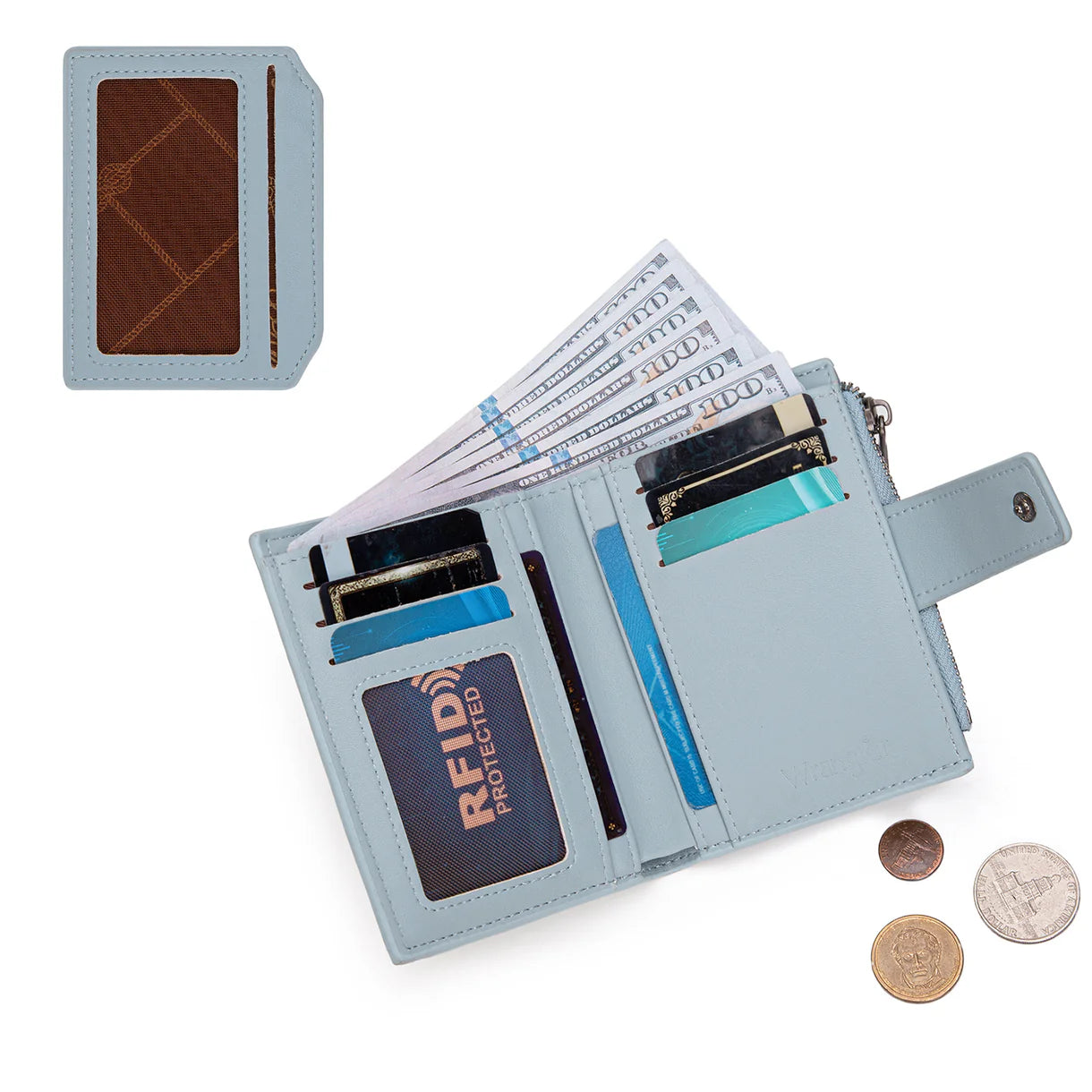 Wrangler Card Holder Bi-Fold Wallet