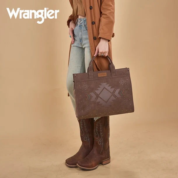 Wrangler Aztec Tote Bag WG333-8119