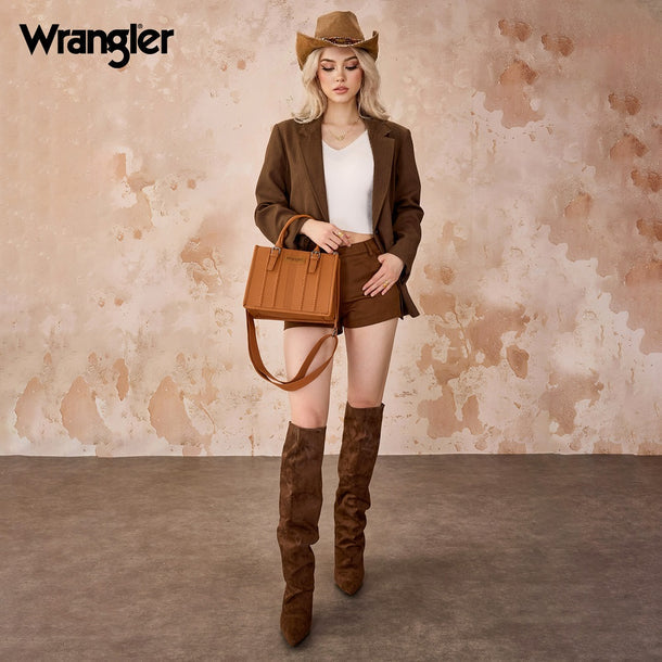 Wrangler Braided Tote Bag WG336-8120S
