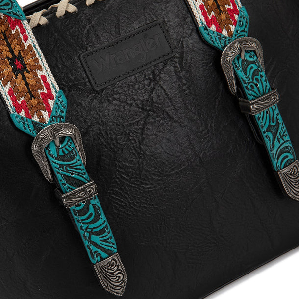 Wrangler Western Embroidery Tote Bag WG529-2002