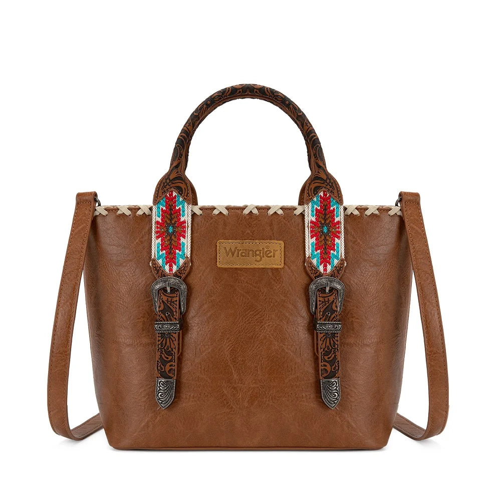 Wrangler Western Embroidery Tote Bag WG529-2002