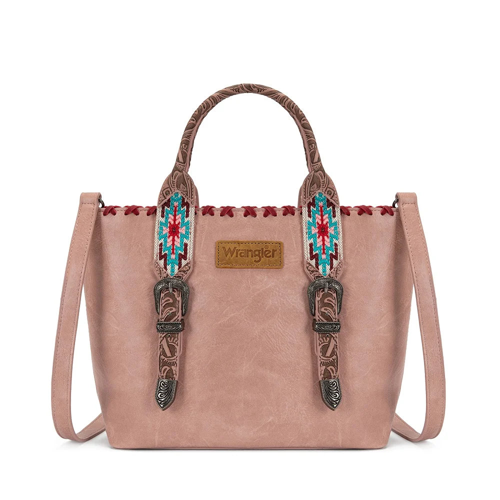 Wrangler Western Embroidery Tote Bag WG529-2002