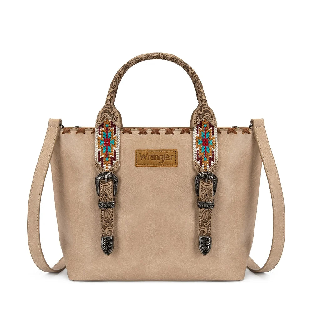 Wrangler Western Embroidery Tote Bag WG529-2002