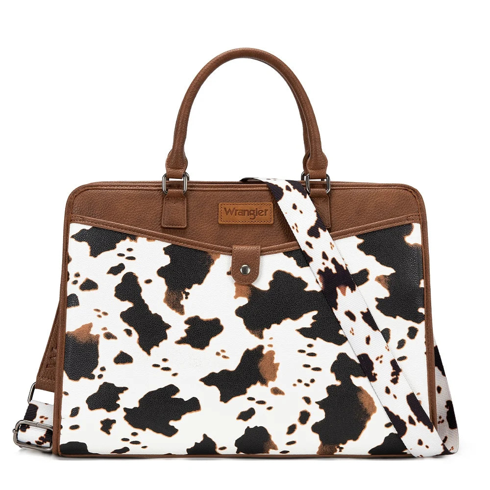 Wrangler Pebbled Faux Leather Laptop Brief Bag WG537-8119