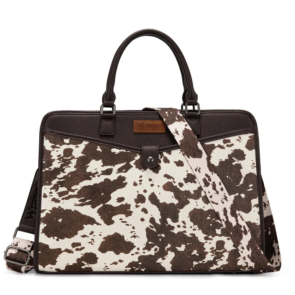 Wrangler Pebbled Faux Leather Laptop Brief Bag WG537-8119