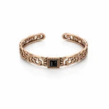 Wrangler Scroll Inlay Stone Cuff Bracelet WG-AC-BC