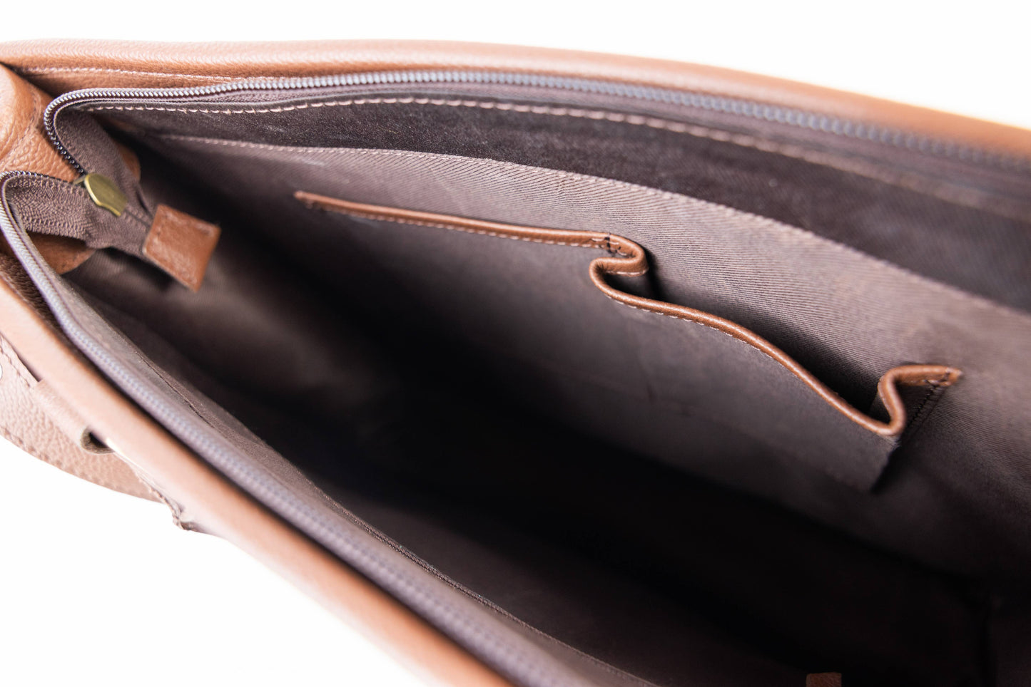 Brown Leather Hair-On-Hide Tote Bag ABHB 18-25215