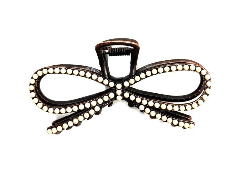 Western Navajo Pearl Hair Claw