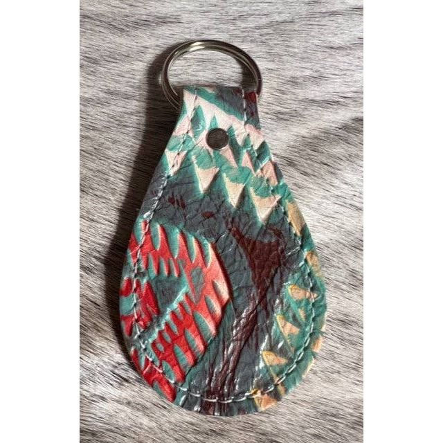 LEATHER/HIDE KEY FOBS
