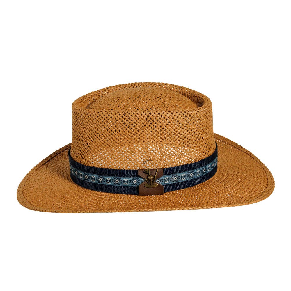 Gambler Sun Straw Hat - Style Links
