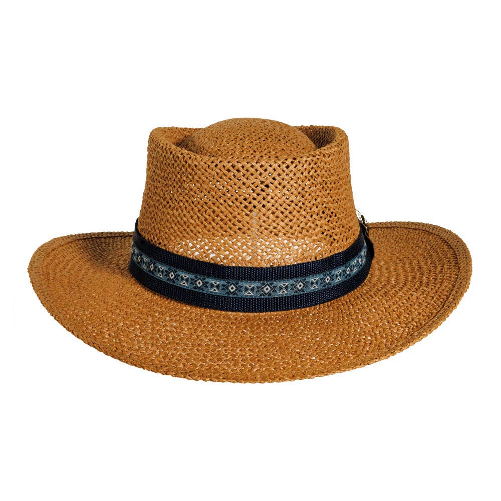 Gambler Sun Straw Hat - Style Links