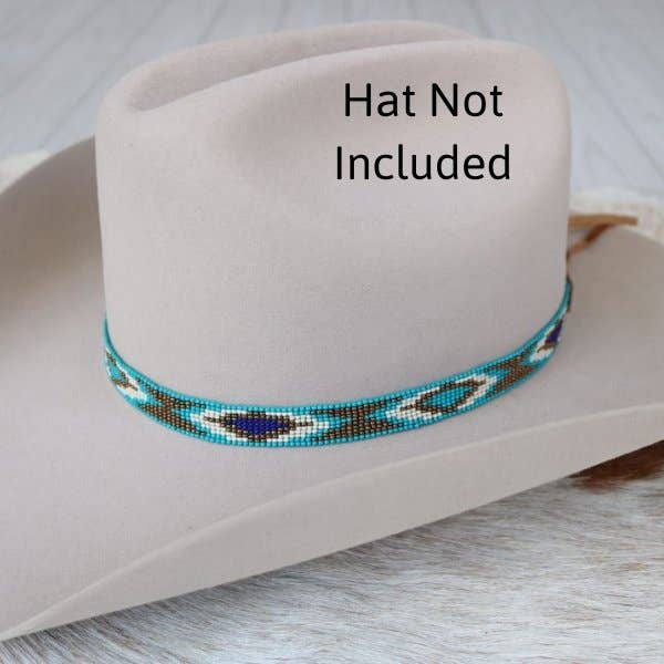 Western Beaded Hat Band - The Cove