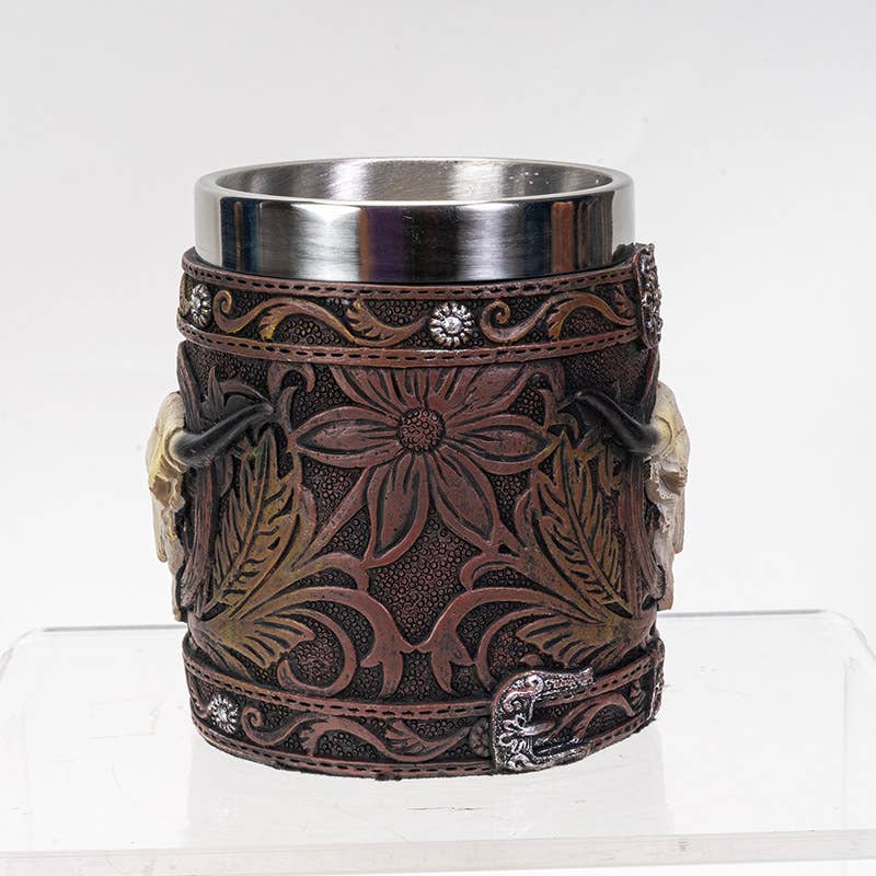 Western Cow Skull Coffee Mug