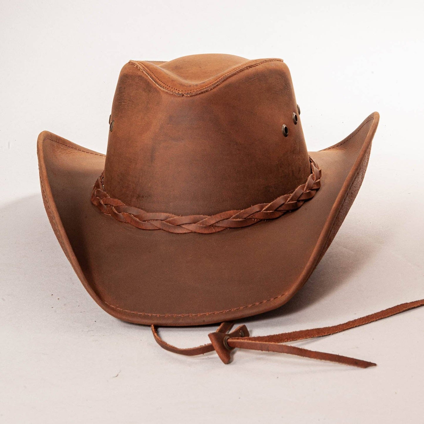Premium Shapable Leather Cowboy Hat - Style Hollywood