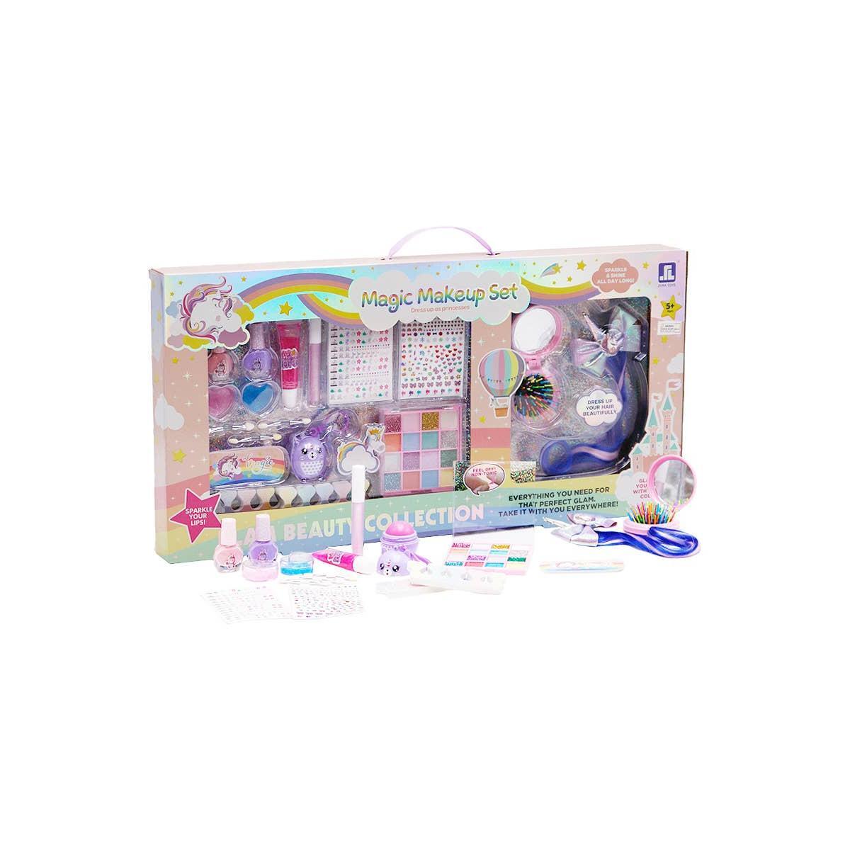 Cap Zone - Kids Unicorn Pony Beauty Collection Makeup Kit