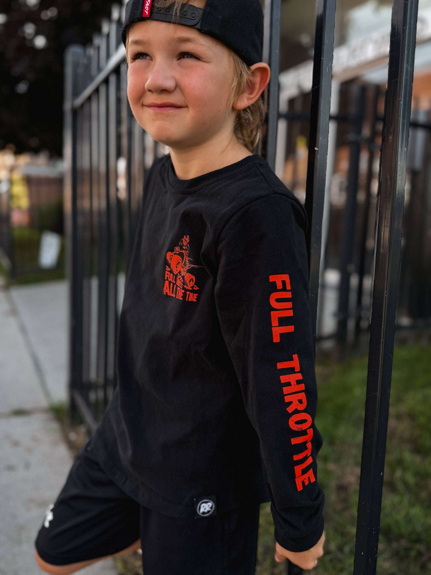 Full Throttle - Long sleeve Shirt Youth