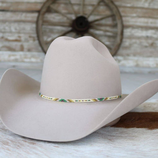 Western Beaded Hat Band - Pecos