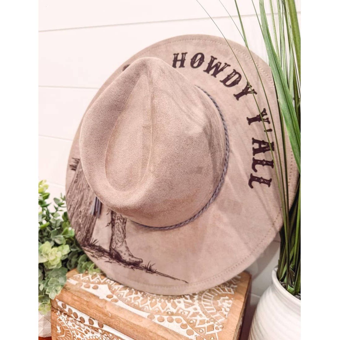 Engraved Skeleton Hat