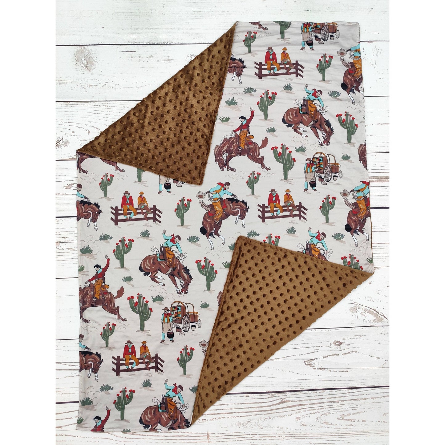 Baby Western Rodeo Blanket