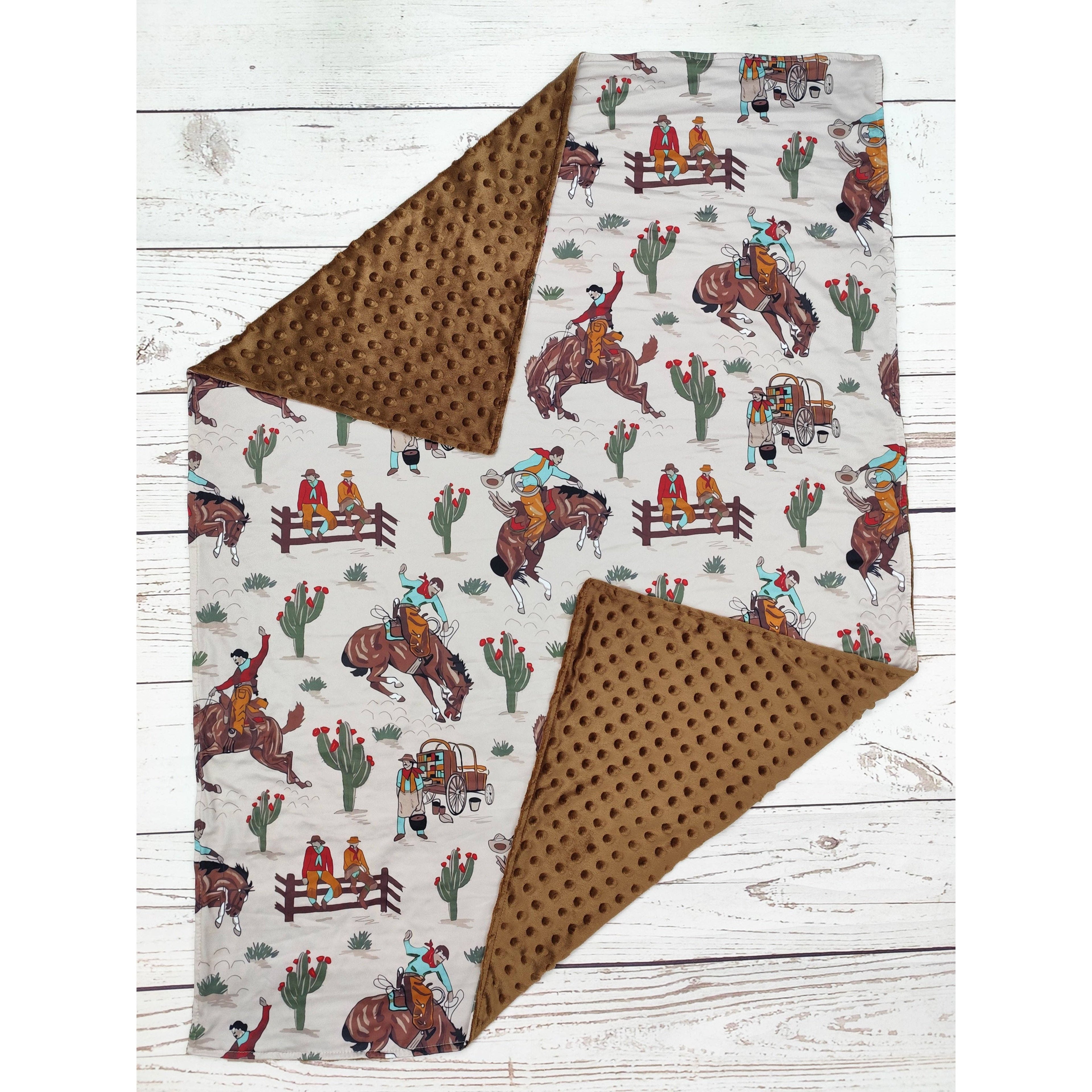 Baby Western Rodeo Blanket