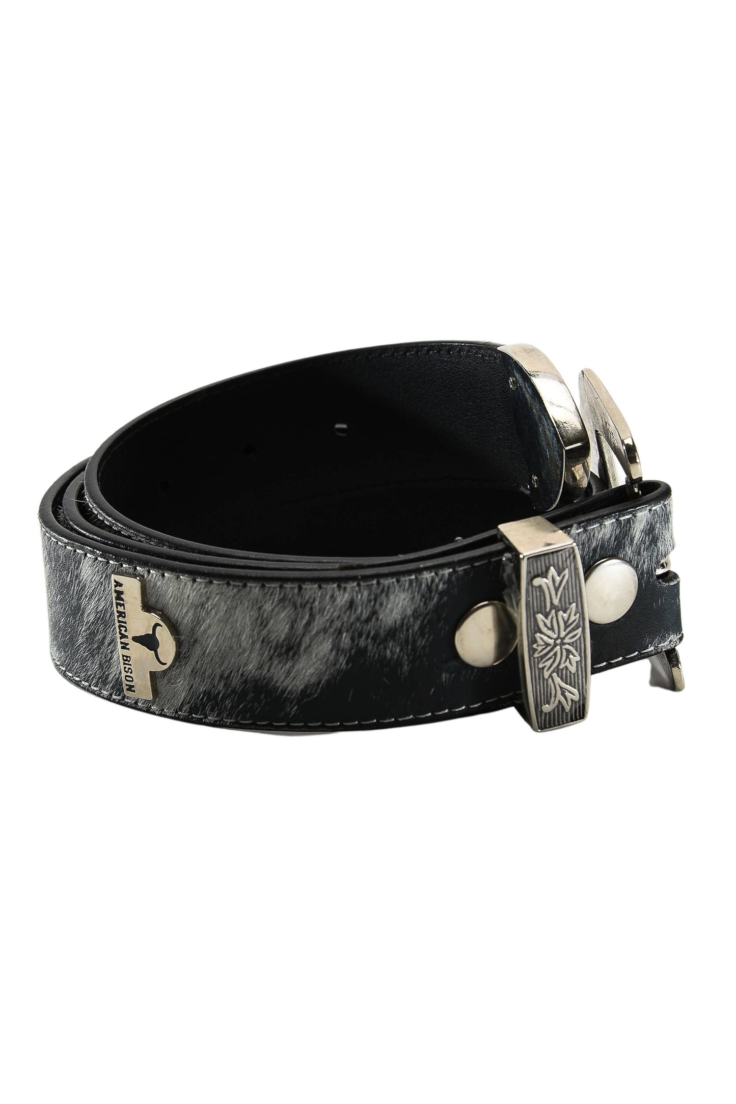 Hair on hide Western style belt #ABB02