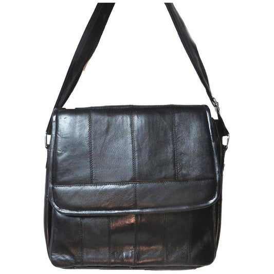 IGI CANADA - Genuine Lambskin Leather Ladies Flapover Shoulder Bag #6080