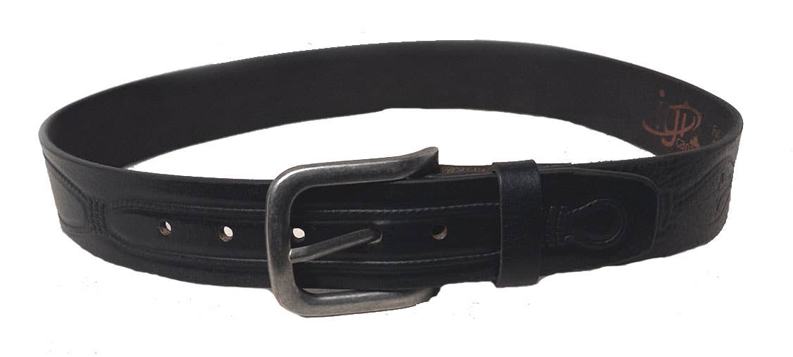GENUINE LEATHER 40MM ROPE EMBOSSED BELT #1040