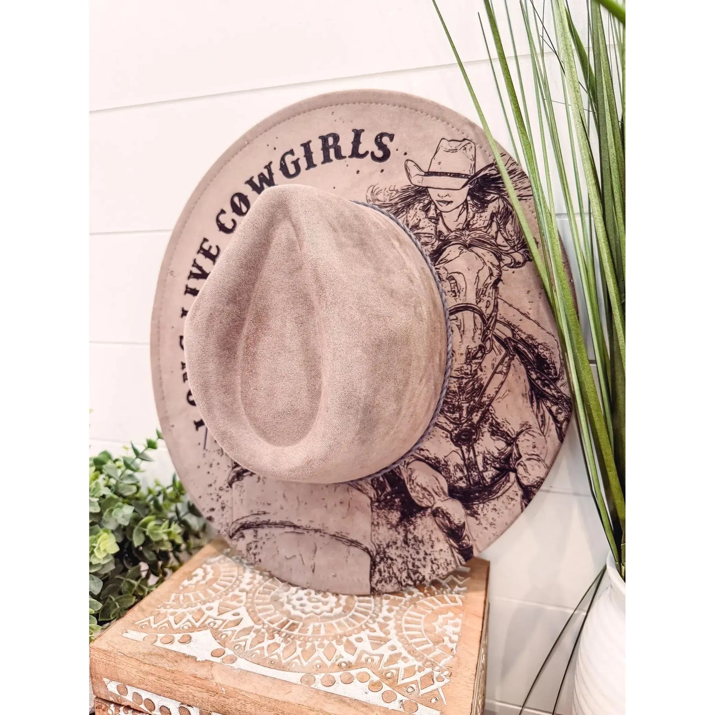 Engraved Barrel Racing Hat