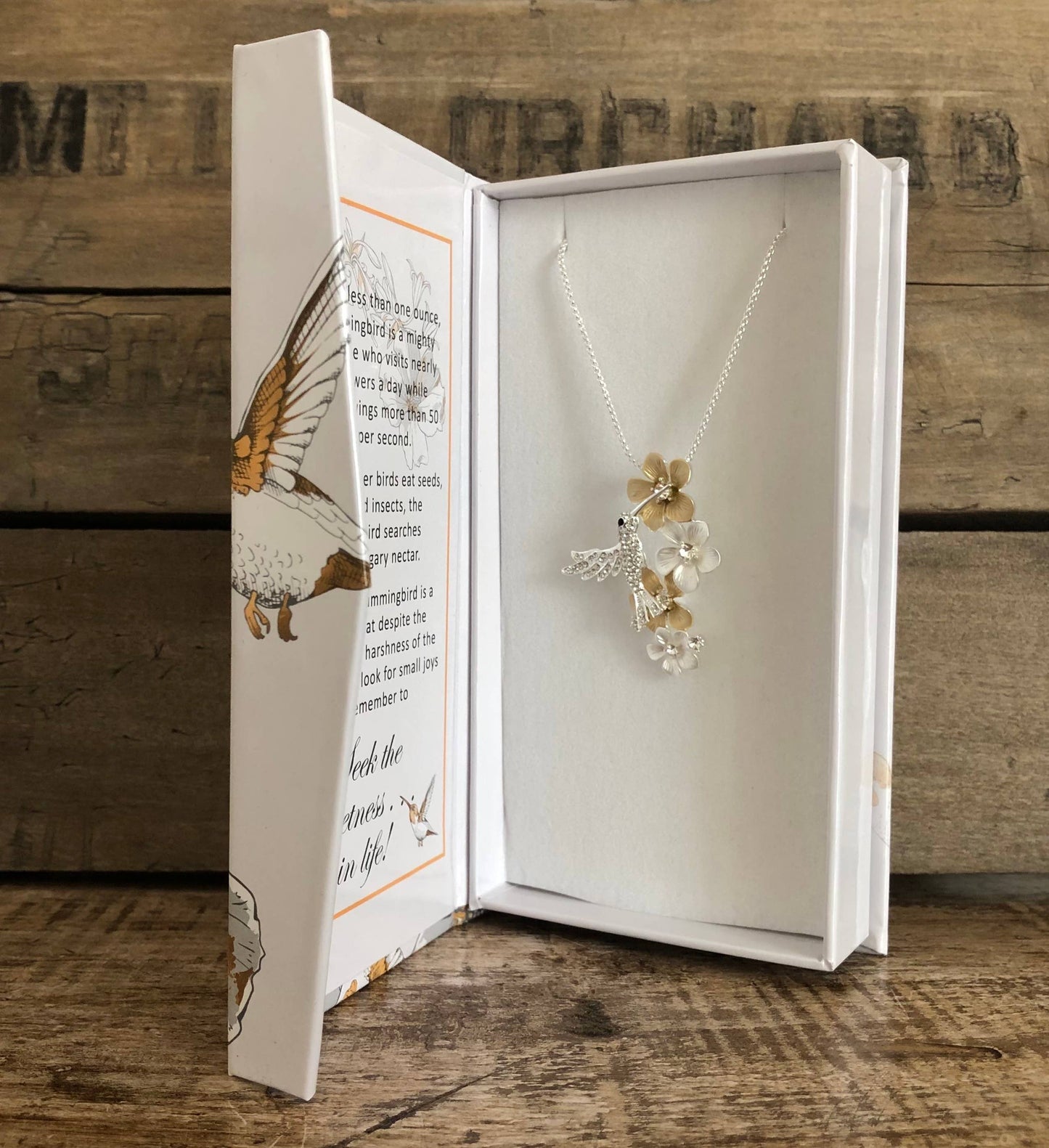 Hummingbird Sparkle Necklace