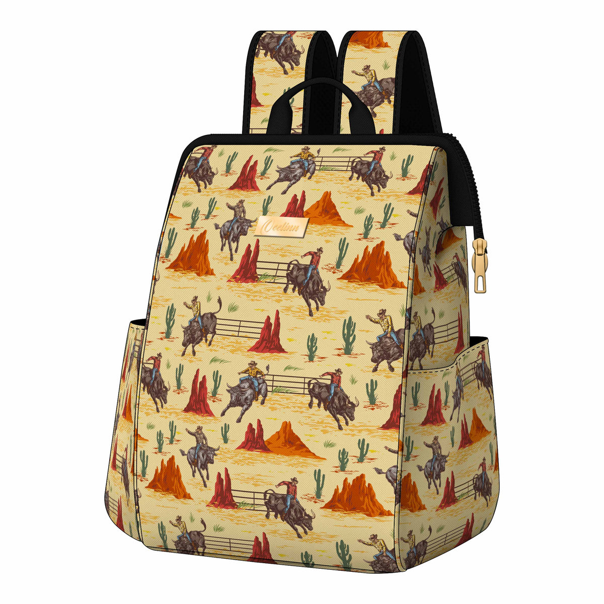 Kids Rodeo Backpack * Backpack Cooler Ride into Adventure with Bull Rodeo Inspired Design ...