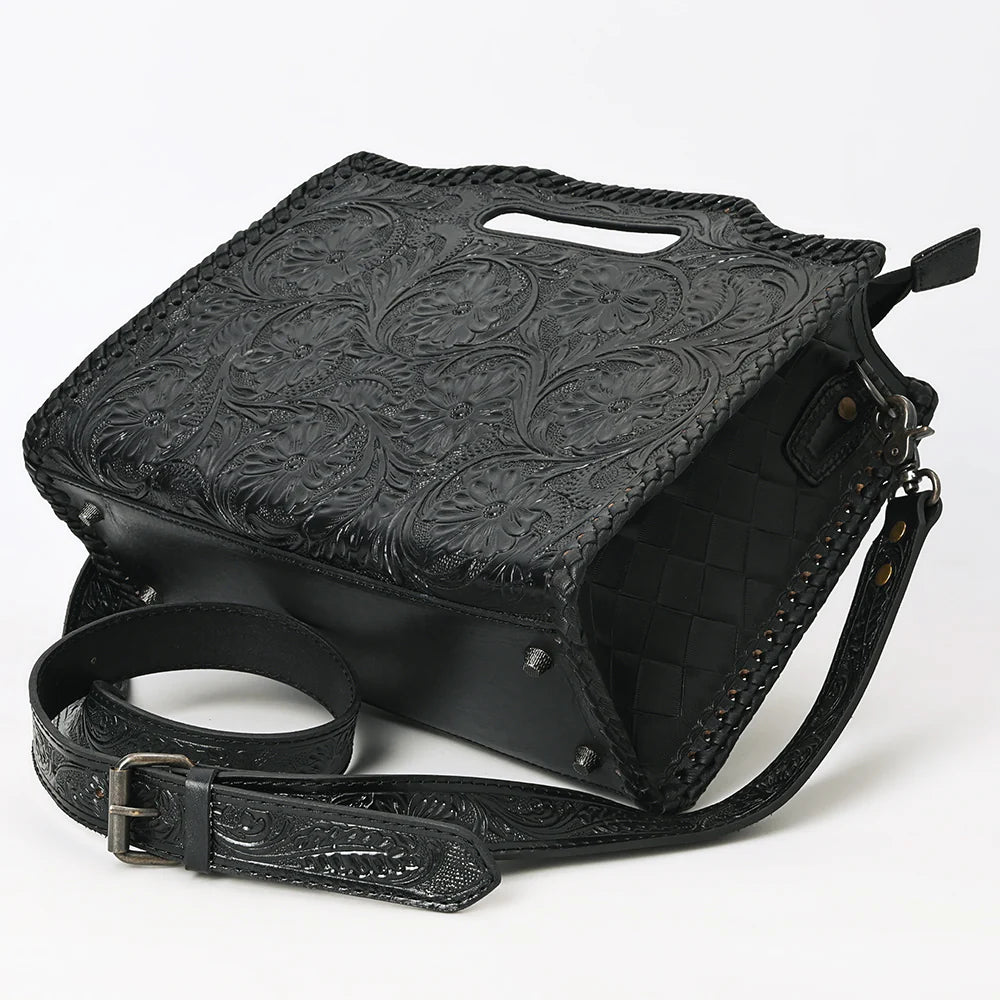 American Darling Black Tooled Handbag/Crossbody