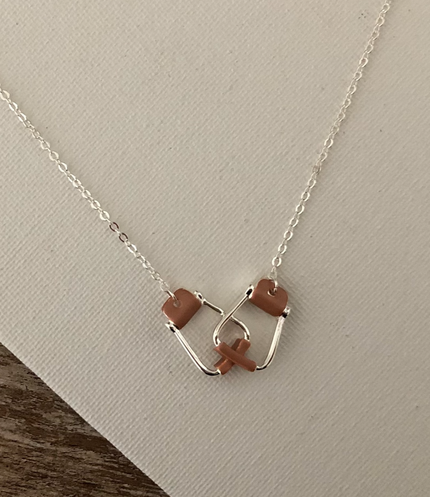 Saddle Stirrup PETITE Necklace Jewelry