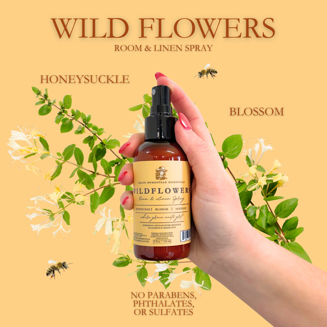 Wildflowers Room & Linen Spray | Home Fragrance Spray