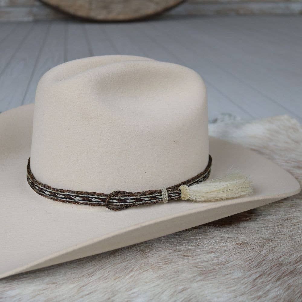 Willow Lane Hat Co. - Horsehair Braided Single Tassel Hat Band - Paint
