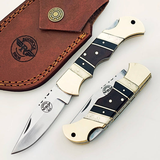 The Gentleman Folding Knife - Stainless Steel