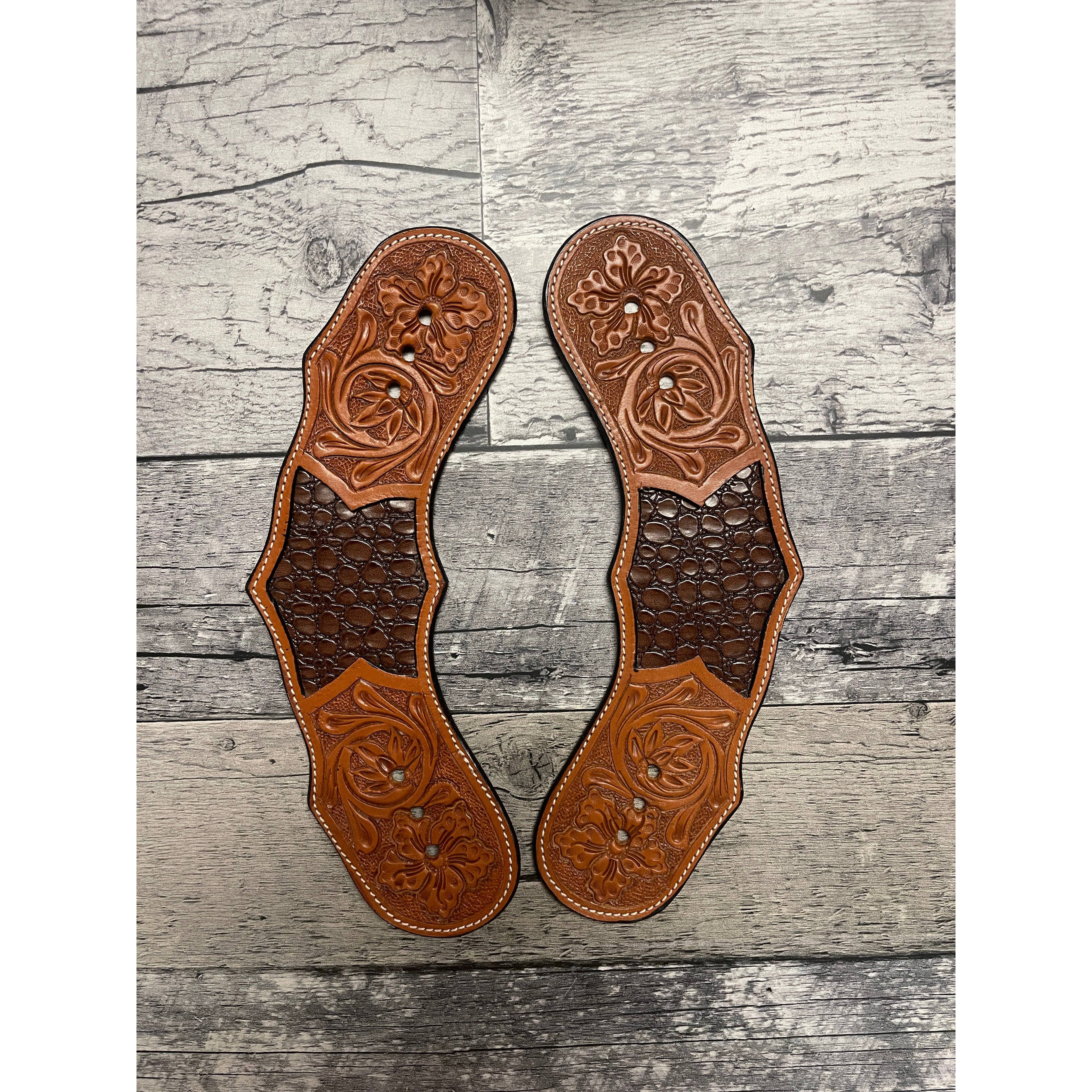 Wyatt Earp Dove Wing Spur Straps