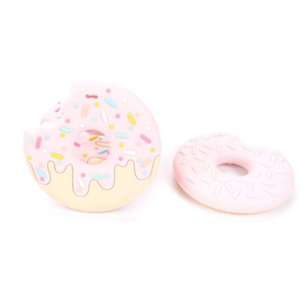 Glitter & Spice - Donut Teether Strawberry