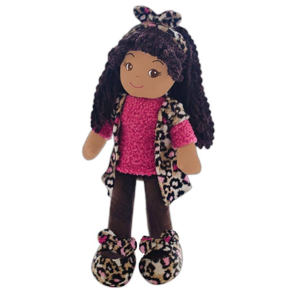 GirlzNDollz - Emme Pink Leopard Print Doll