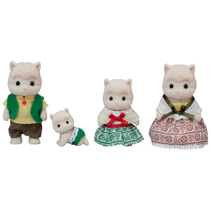 Calico Critters - Wooly Alpaca Family