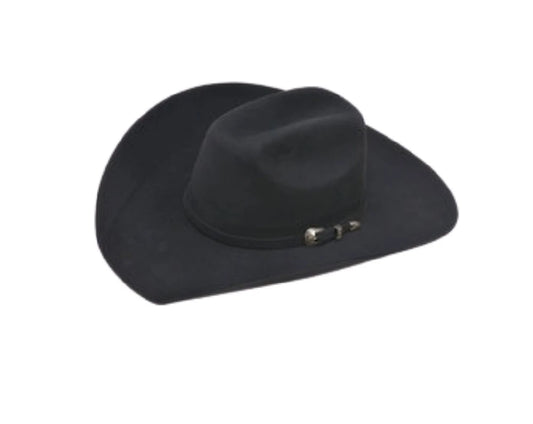 ATWOOD COWBOY HAT KAYCEE SHAPE 4X  FLT-4X-BLK-A