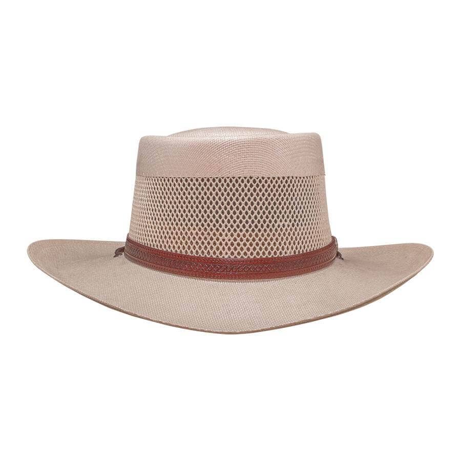 Wide Brim Straw Gambler Hat - Style Madrid
