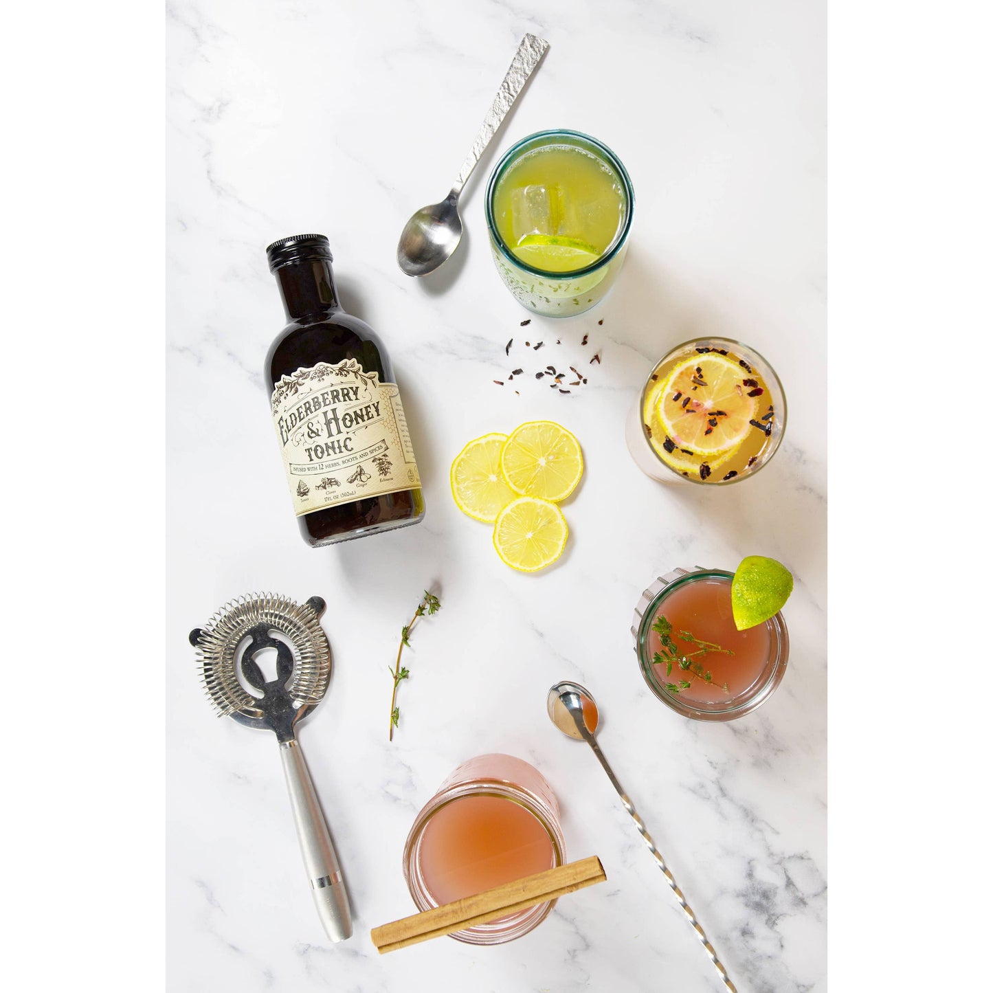 Elderberry & Honey Tonic, 16 oz