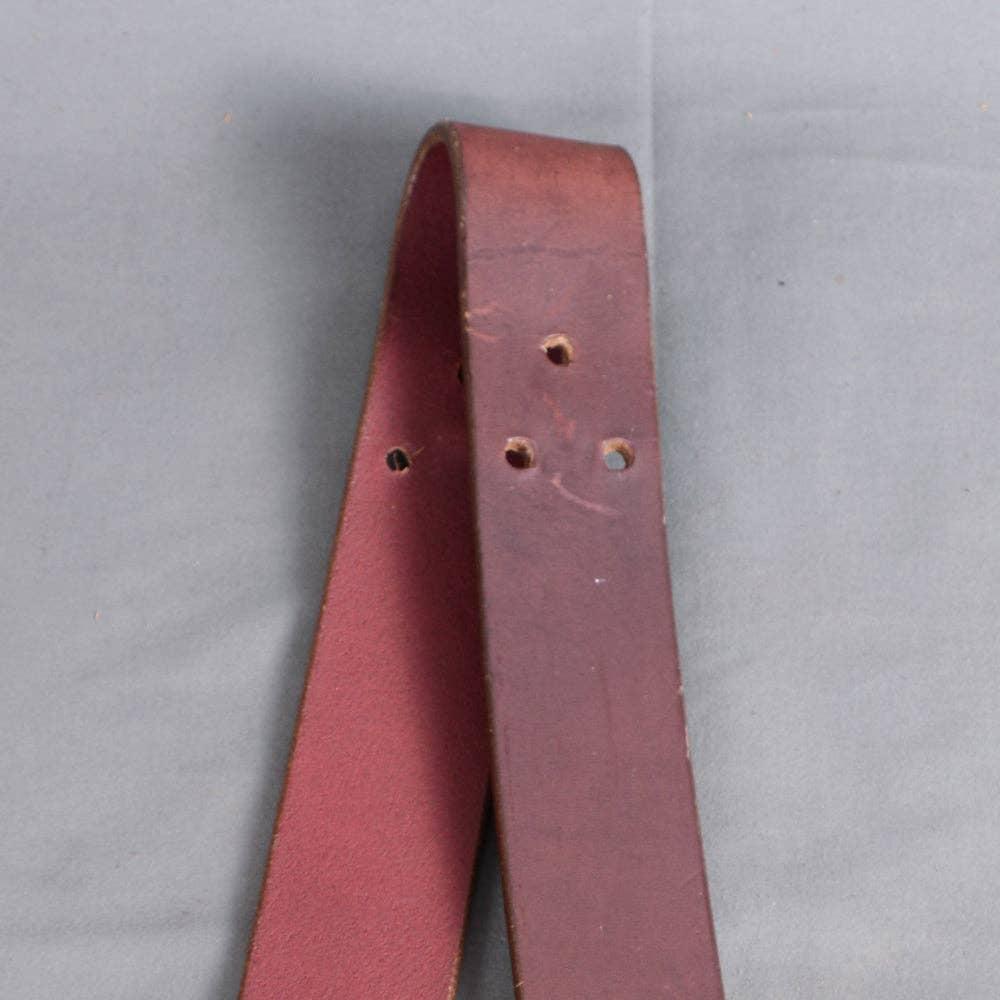 HILASON - 1.75 In x 36 In Horse Saddle American Leather Billet Brown