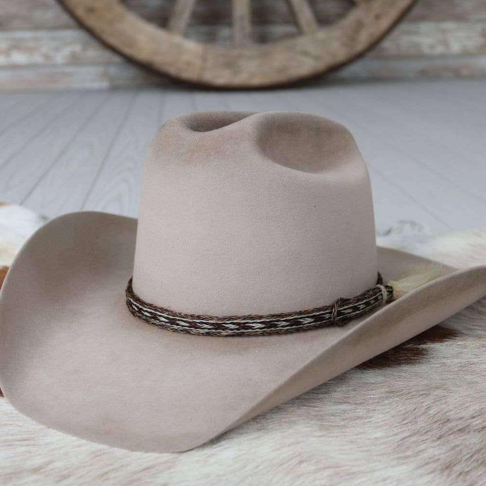 Willow Lane Hat Co. - Horsehair Braided Single Tassel Hat Band - Paint