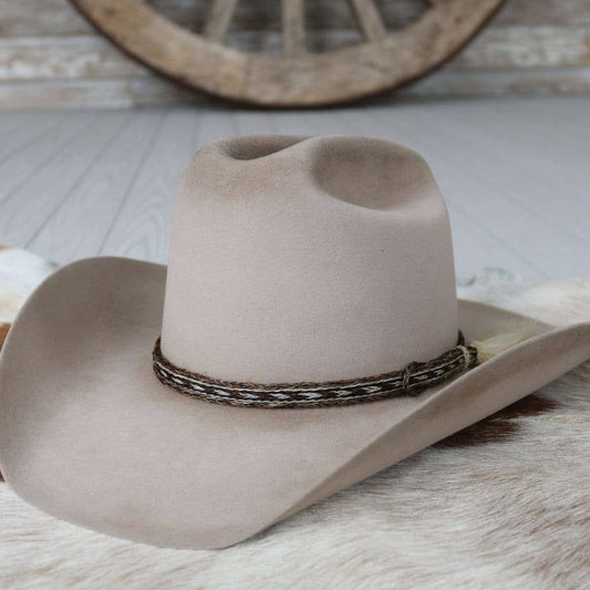 Willow Lane Hat Co. - Horsehair Braided Single Tassel Hat Band - Paint