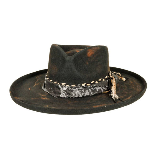 American Hat Makers - Lenny-Fedora Wool Felt