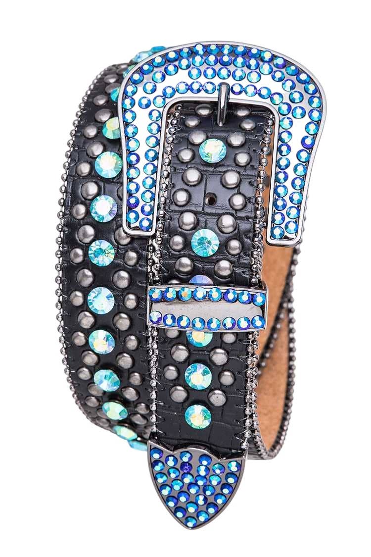 Crystal Buckle Iconic Fashion Belt