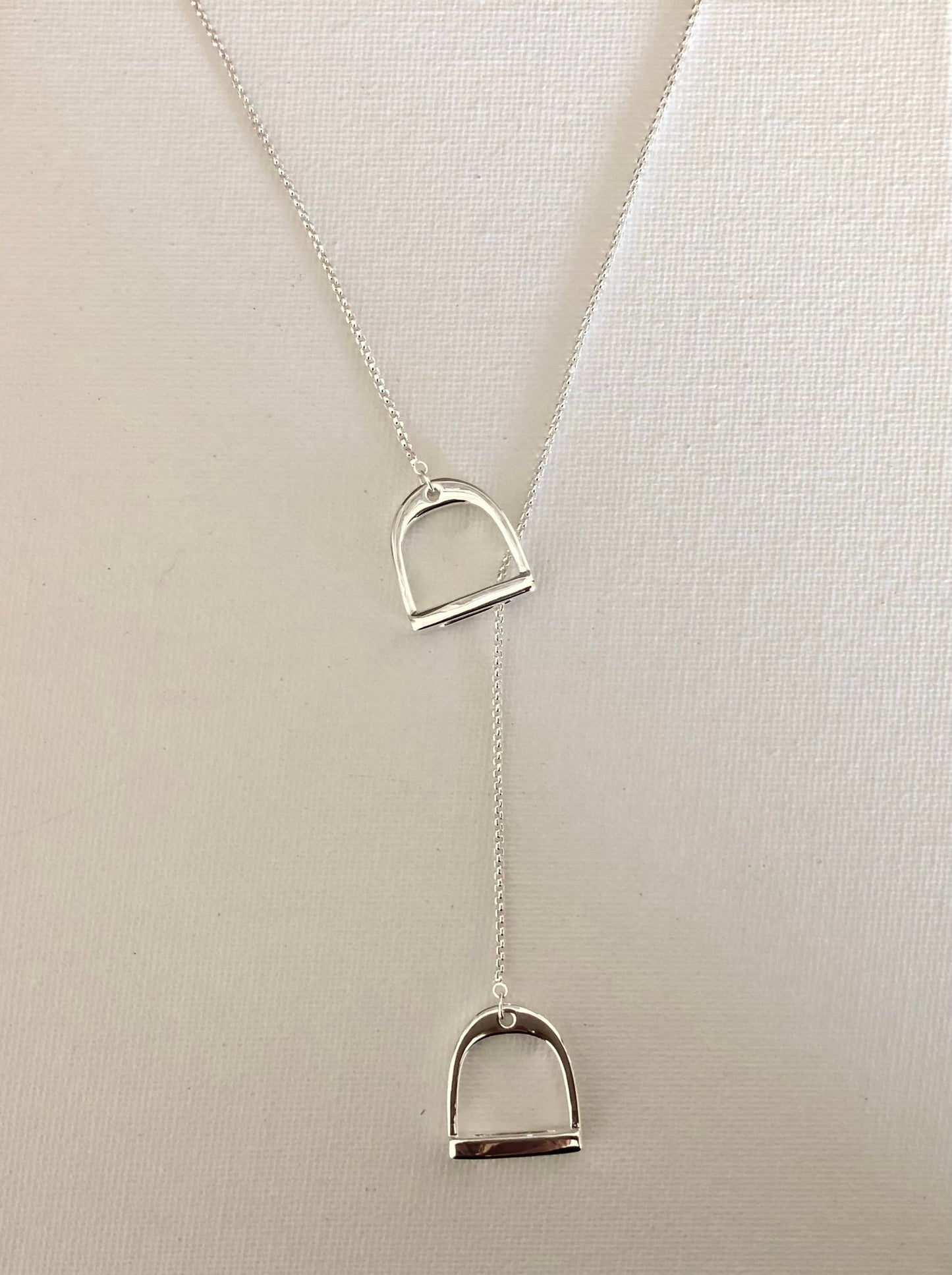 Saddle Stirrup Necklace Jewelry