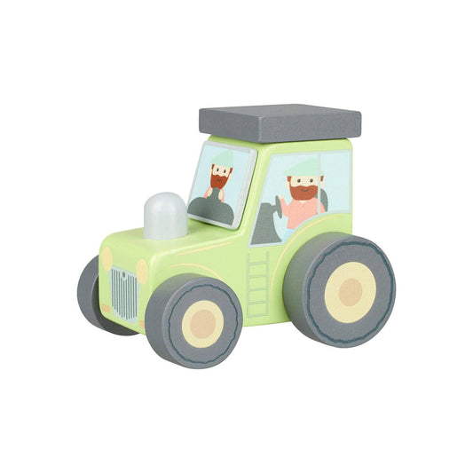 First Wooden Tractor